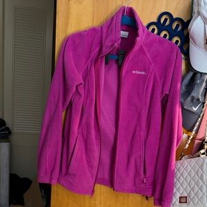 Columbia magenta  Fleece Jacket